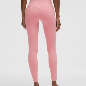 Women's lululemon align High-Rise 28” size 10 pink tide